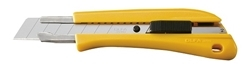 Cutter BN-AL con cursore e lama 18 mm. in ABS